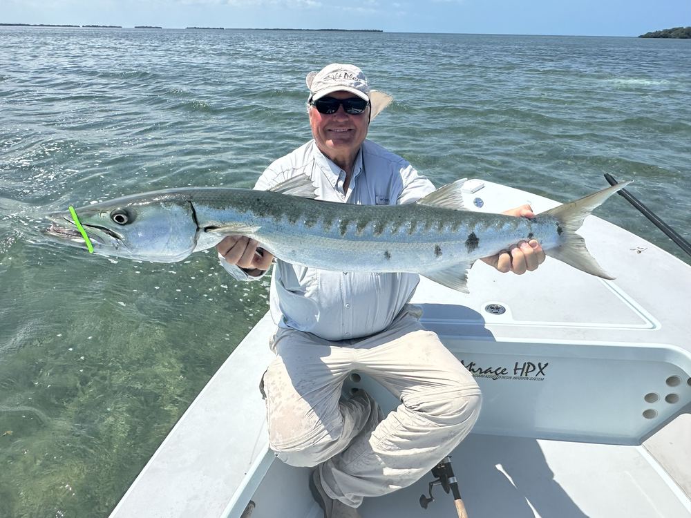 Barracuda caught in the Lower Keys