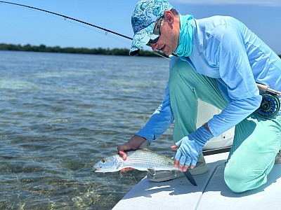 Bonefish on Fly